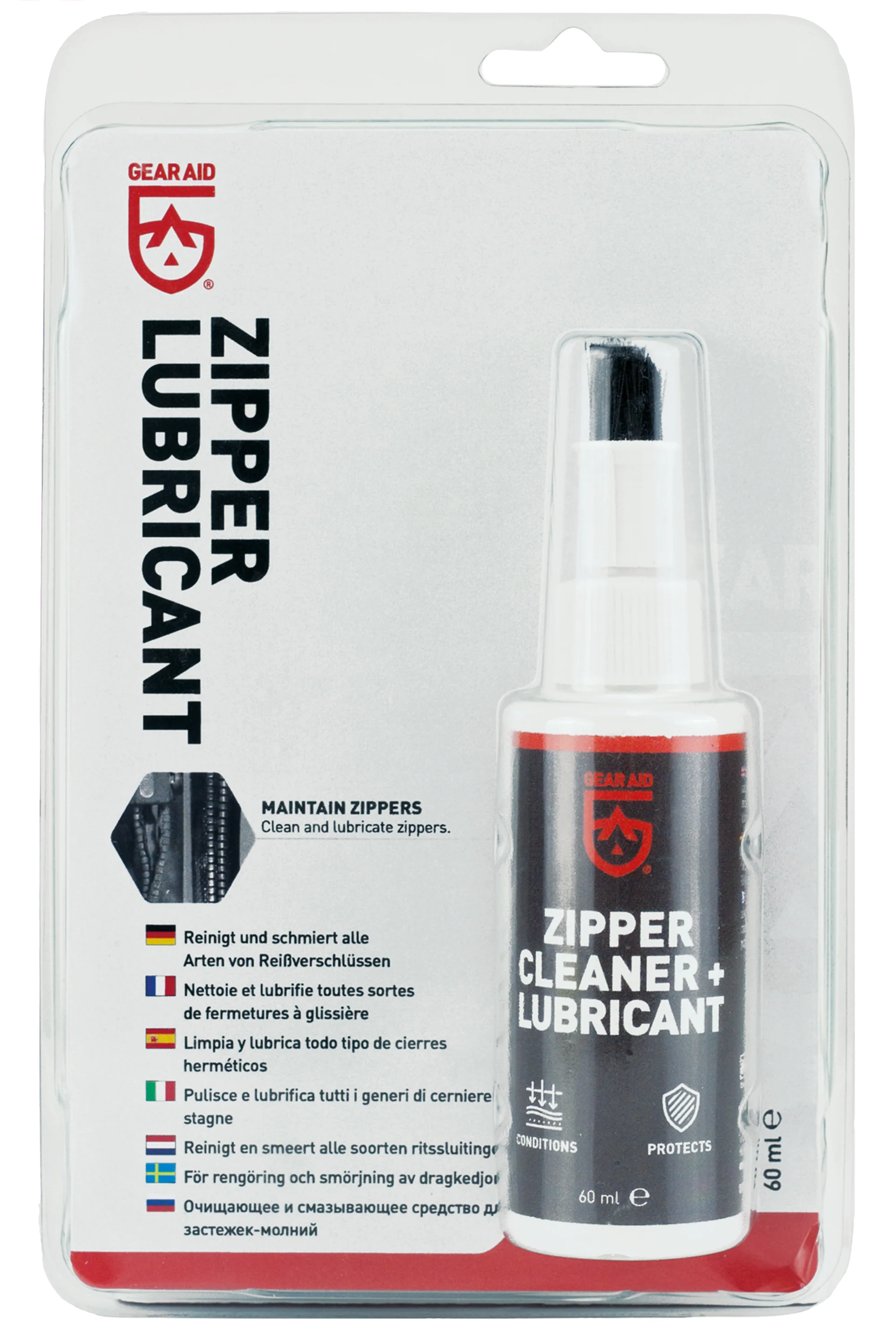 Zip Cleaner + Lubricant 60ml